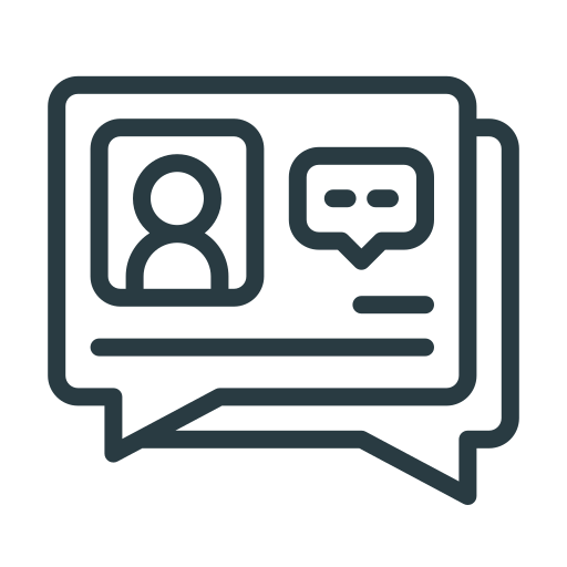 comunicación icono gratis