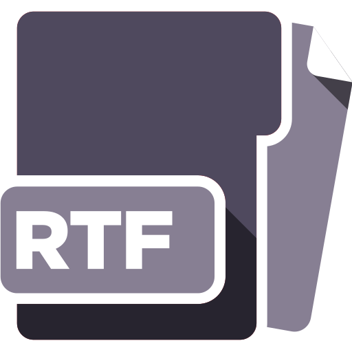 rtf icono gratis