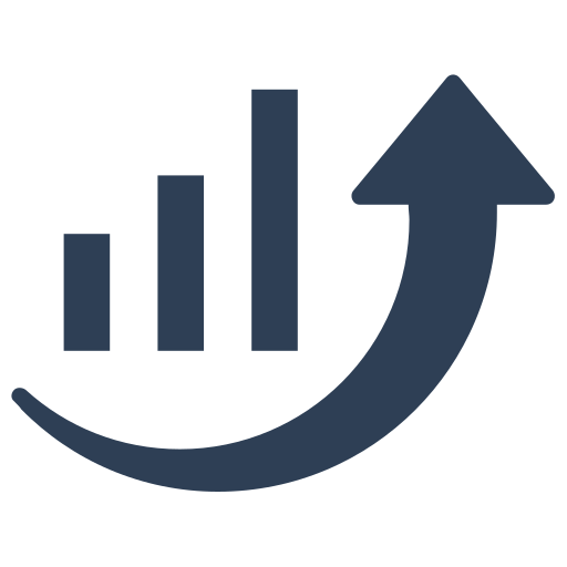 Bar graph free icon
