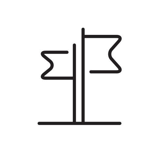 Flag free icon Flag free icon