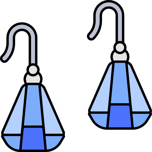 Earrings free icon