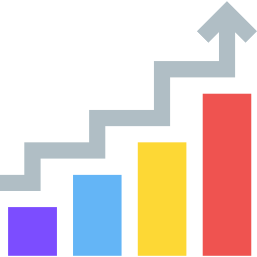 Ganancias icono gratis