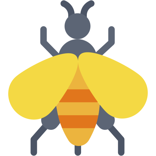 abeja icono gratis