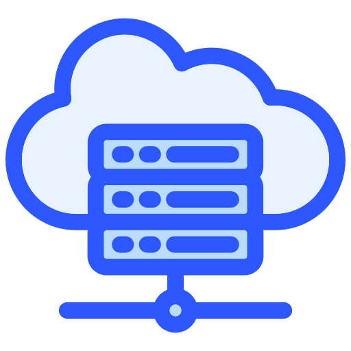 servidor en la nube icono gratis
