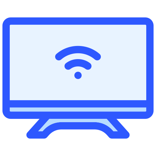 televisión inteligente icono gratis