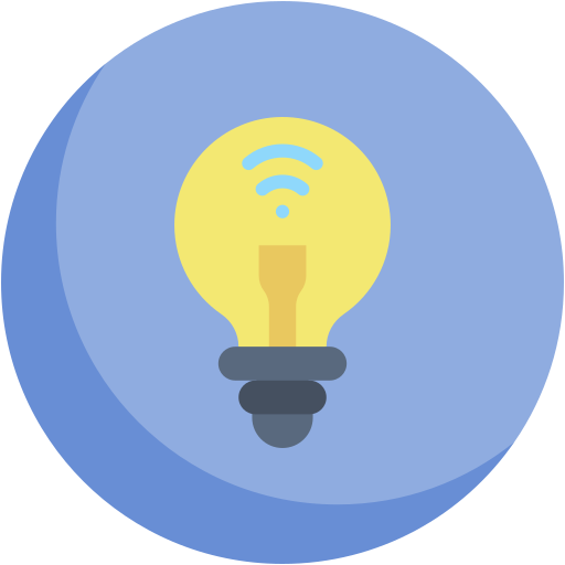 energía inteligente icono gratis