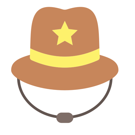 sombrero de vaquero icono gratis