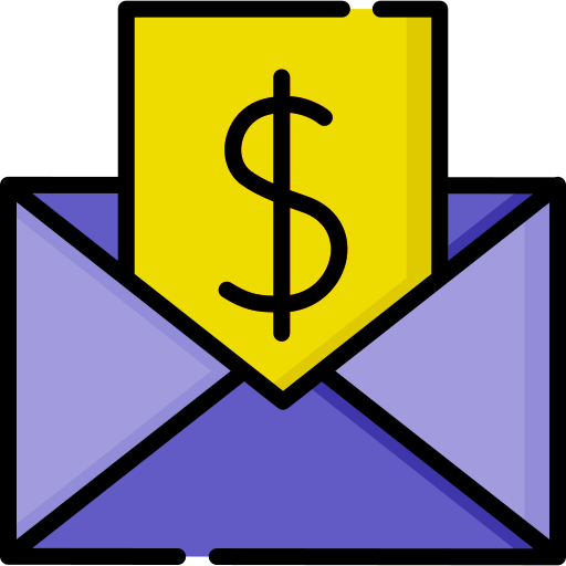 archivo adjunto de correo icono gratis