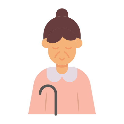 anciana icono gratis