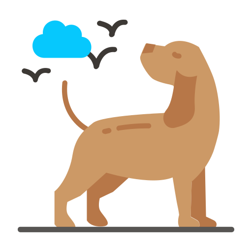 perro icono gratis