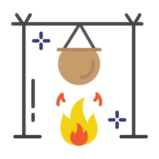 Campfire free icon