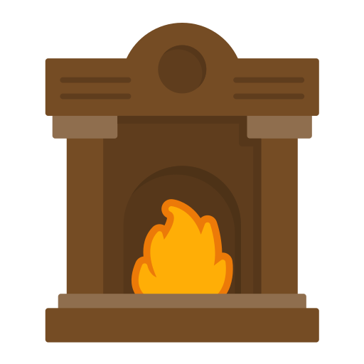 chimenea icono gratis