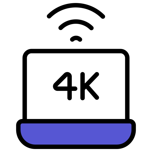 4k icono gratis