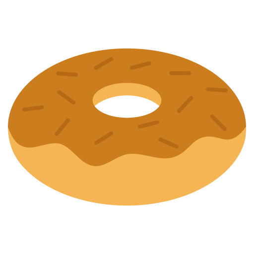 Пончик бесплатно иконка
