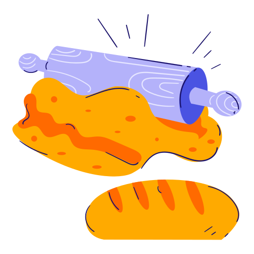 rouleau à pâtisserie Icône gratuit rouleau à pâtisserie Icône gratuit