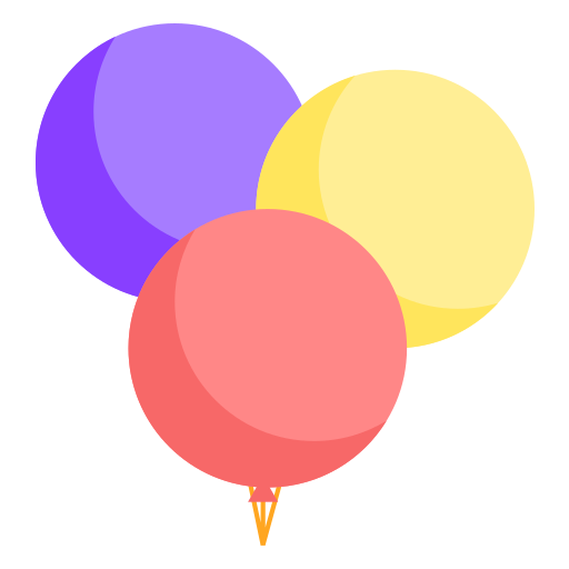 globos icono gratis