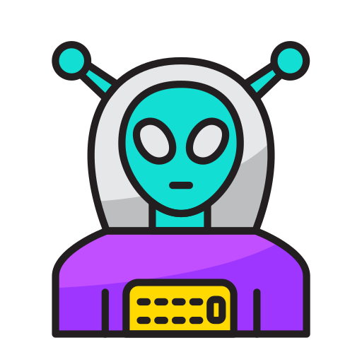 extraterrestre icono gratis