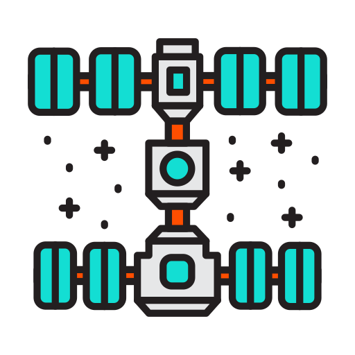 station spatiale Icône gratuit
