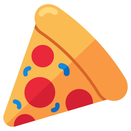 porción de pizza icono gratis