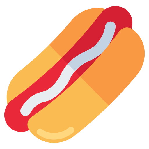 hot dog icono gratis