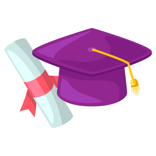 sombrero de graduacion icono gratis