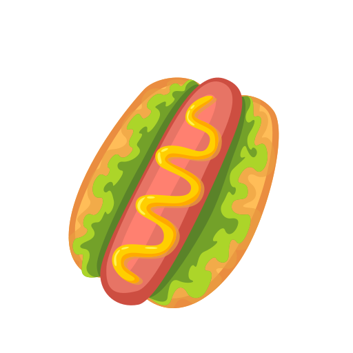 핫도그 무료 아이콘