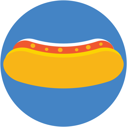 hot dog icono gratis