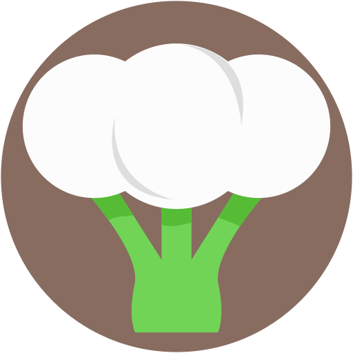 coliflor icono gratis