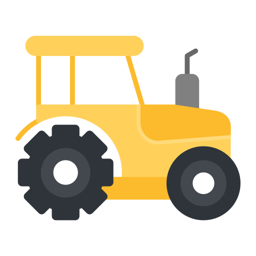 Tractor free icon Tractor free icon