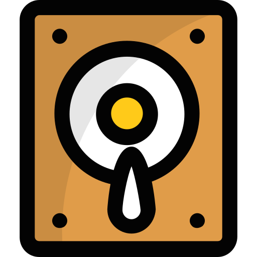 disco duro icono gratis