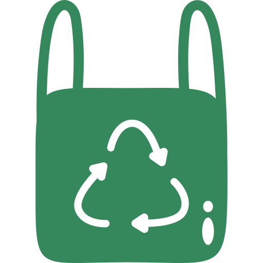 bolsa ecológica icono gratis