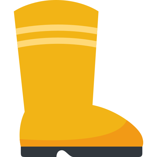 bottes de pluie Icône gratuit