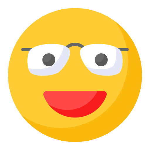 Nerd free icon