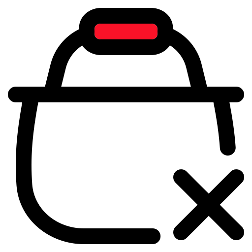 Remove product free icon