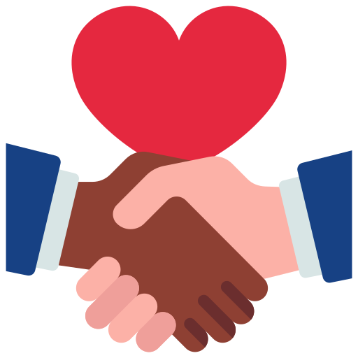 apretón de manos icono gratis