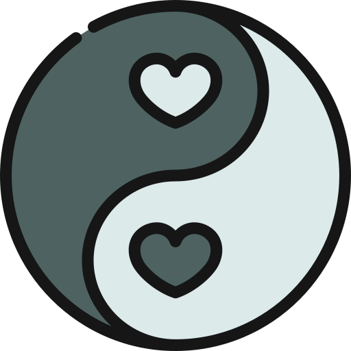 Ying yang free icon