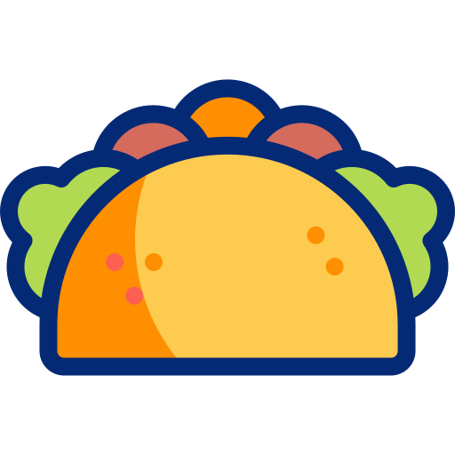 tacos icono gratis