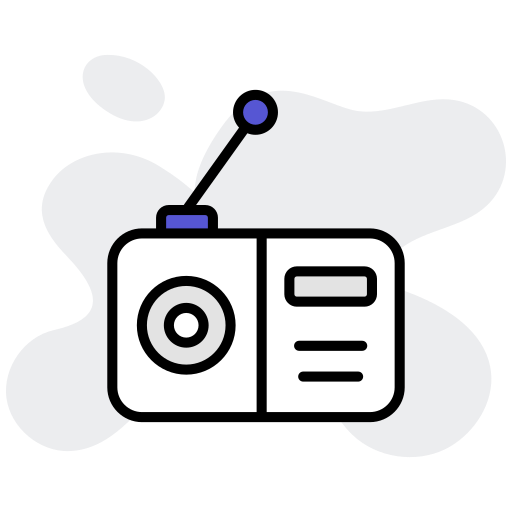 radio Icône gratuit radio Icône gratuit