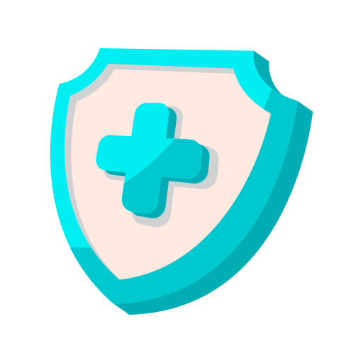 protección médica icono gratis