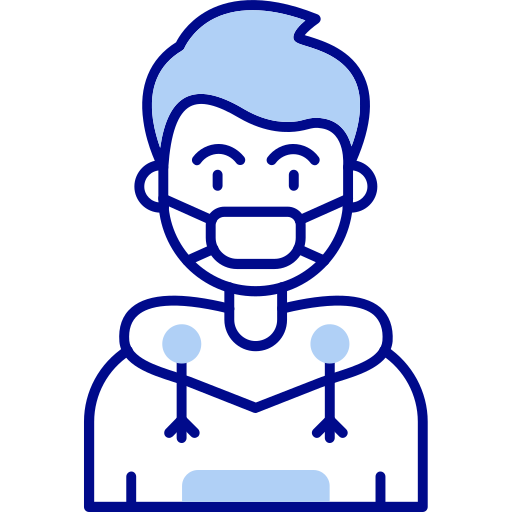 Медицинская маска бесплатно иконка