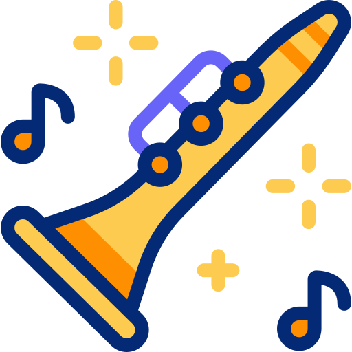 clarinete icono gratis