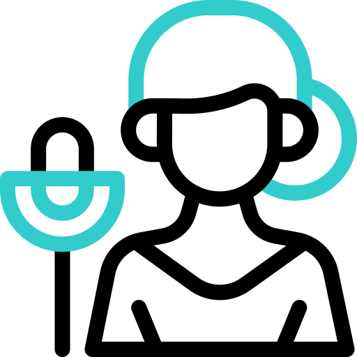 cantor grátis ícone