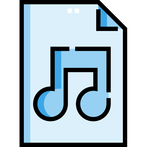 archivo de sonido icono gratis