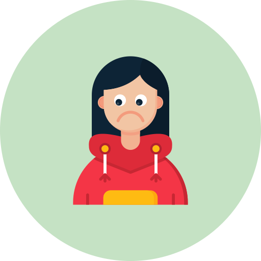 triste Icône gratuit