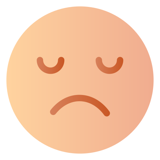 triste grátis ícone