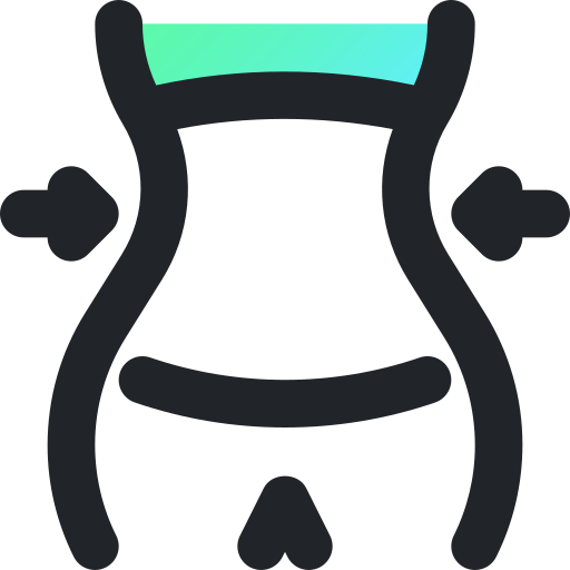 pérdida de peso icono gratis