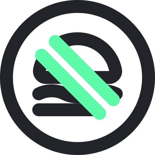 정크푸드 금지 무료 아이콘