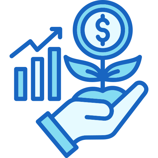Инвестиции бесплатно иконка