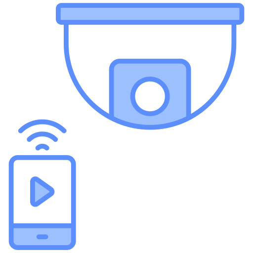 cámara de seguridad icono gratis