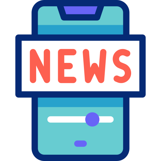 Digital news free icon